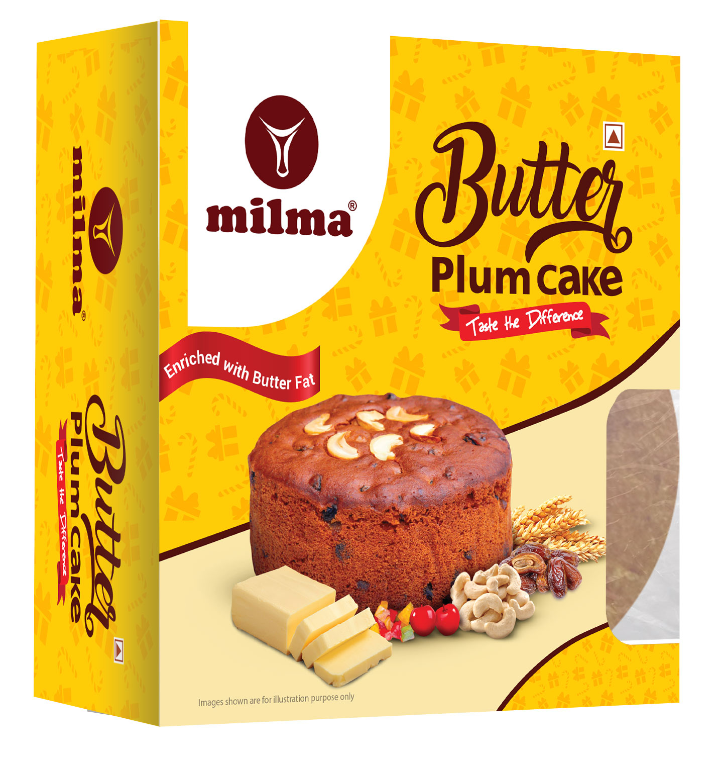Milma Butter Plum Cake